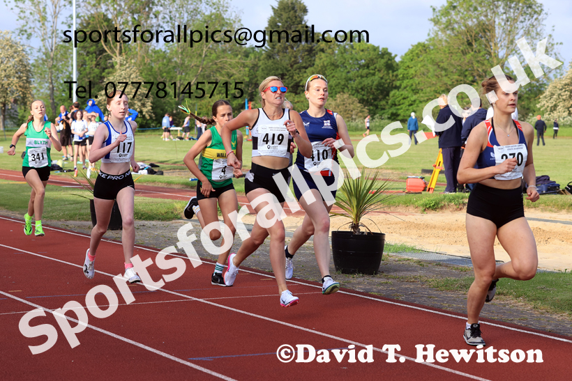 Jimmy Hedley 800 metres, 2026 NEGP 2, Monkton Stadium, Wednesday, May 27th. Photo: David T. Hewitson/Sports for All Pics